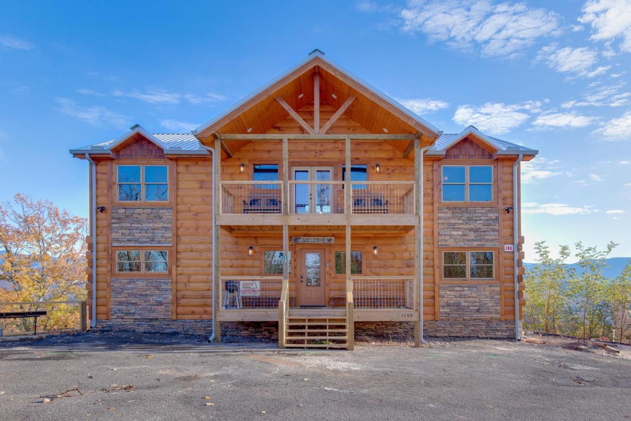 Great Smoky Lodge, 7 Bedroom New Construction, Pets, Wifi, Hot Tub, Sleeps 20 Gatlinburg Exterior photo